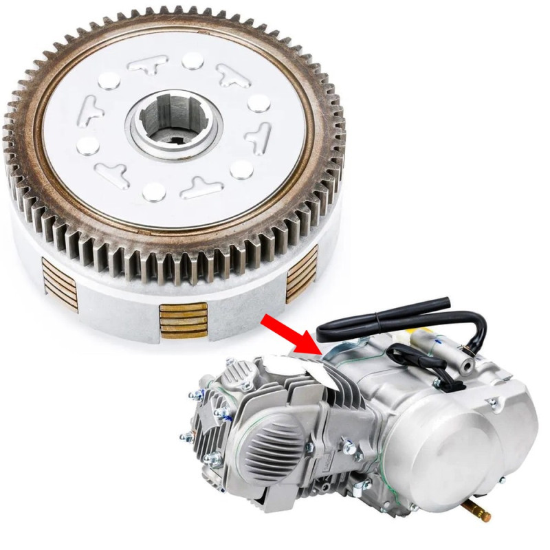 Sprzęgło cross 140 MRF RMT Beretta KXD Kayo 140 RC 1P56FMJ