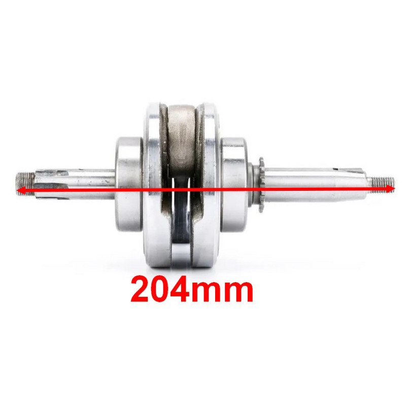 Wał korbowy do cross 110 Taotao DB14 Zipp 14 Barton Romet