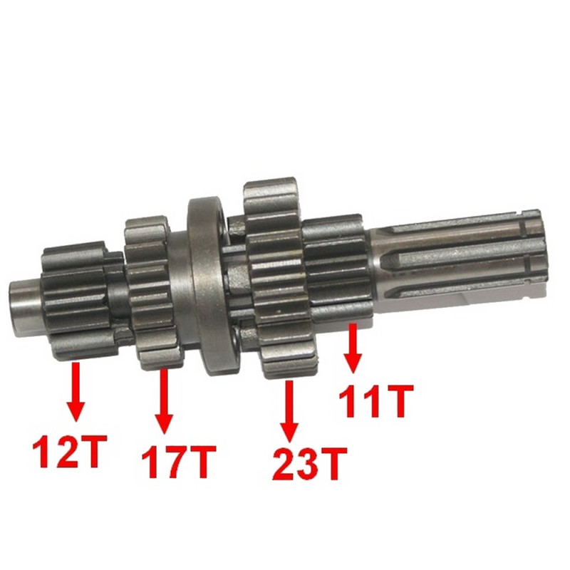 Wałek zdawczy skrzyni biegów quad 110