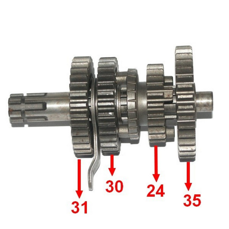 Wałek pośredni skrzyni biegów quad 110
