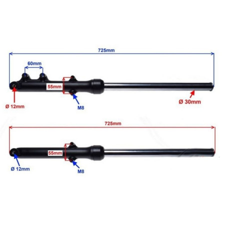 Amortyzatory przednie do...