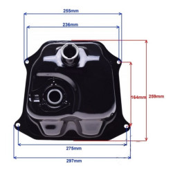 Zbiornik paliwa do Zipp Tops Eagle Toxic Otis Vapor Basic 50
