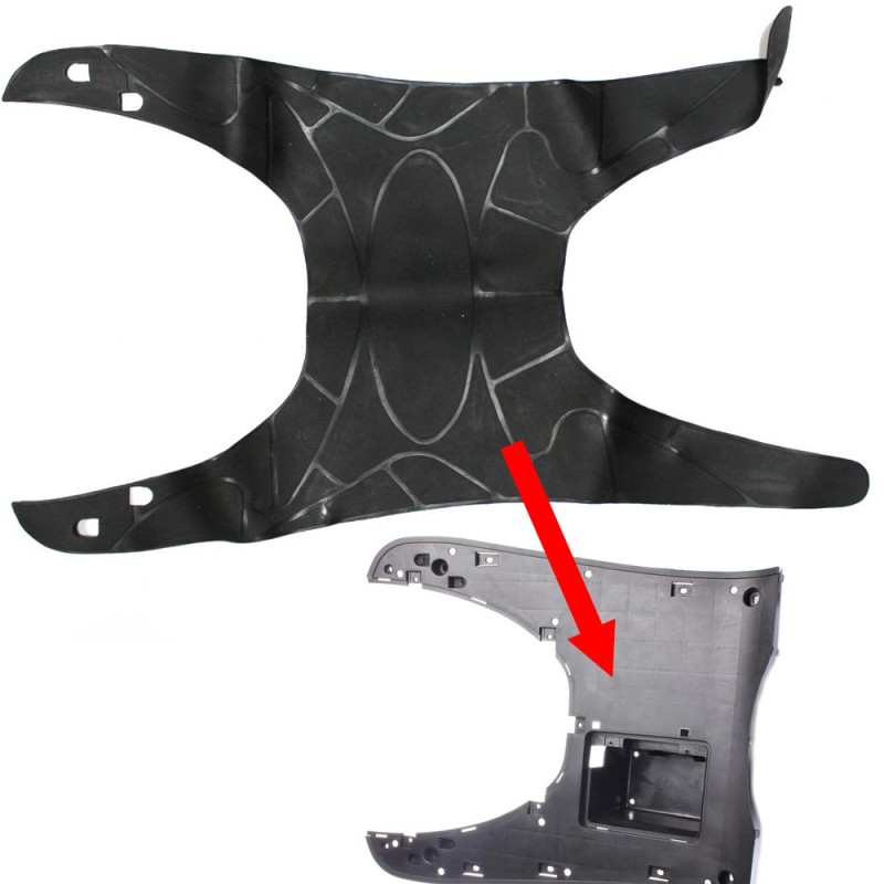 Dywanik guma podłogi do Romet RXL 50 2009-2014 Romet RXL 50 Eco