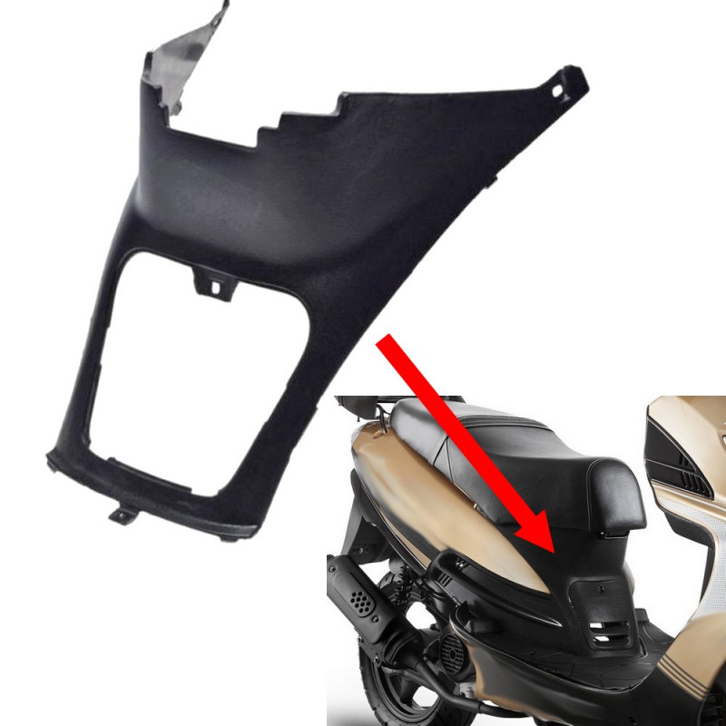 Plastiki Osłona schowka do Motobi Sowa Magnus Caravelle Ciano