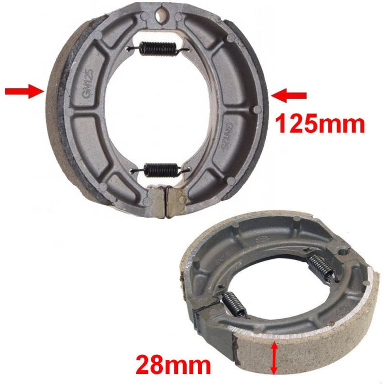 Szczęki hamulcowe tył do Benzer Yankee Shaft GSR Aston Arco 50