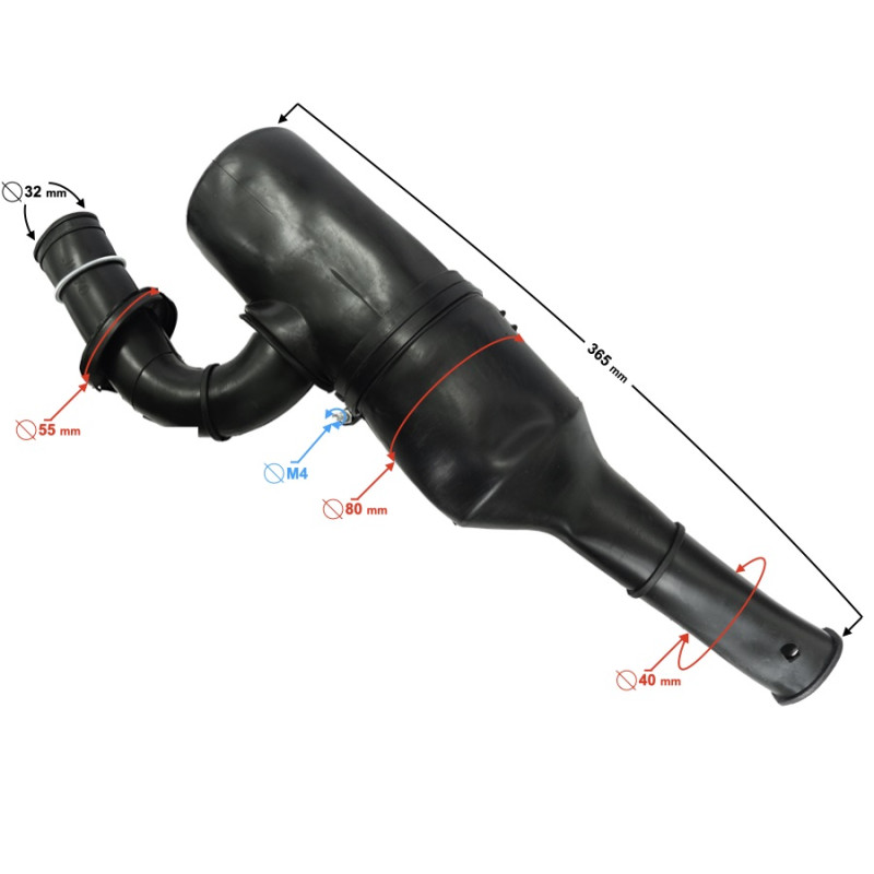 Filtr powietrza do Barton Ranger Classic 50