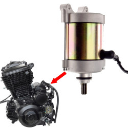 Rozrusznik Shenke SK125-22 Zontes ZT125-3A GB Motors Cafe Bike 125