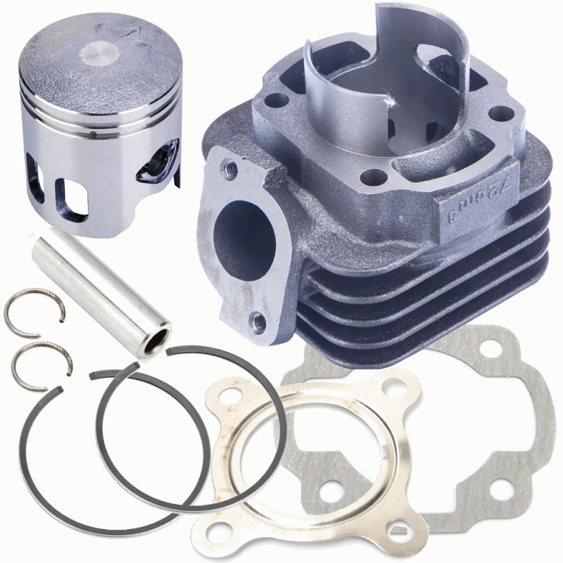 Cylinder 47mm skuter 2T 70cm dwusuwowy sworzeń 10mm