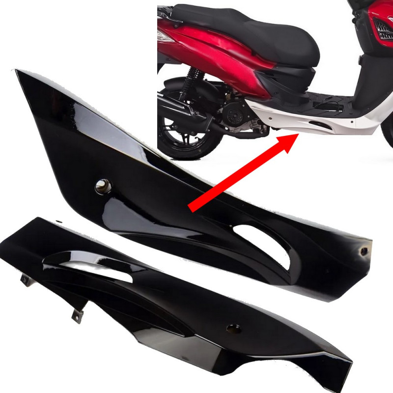 Plastiki do Benzer Barnet GP 50 i 125 Osłony progowe