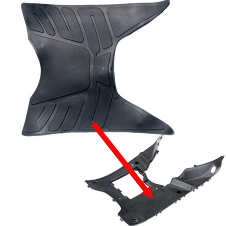 Dywanik guma podłogi do Zipp Tops RS Vapor Toxic Basic 50