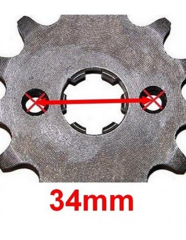 ZĘBATKA PRZÓD 15 ZĘBÓW ŁAŃCUCH 428