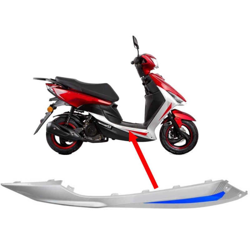 Plastik Osłona progu do Junak 108 Zipp Tops plus Barton Scalpel 50 Benyco Sepran FR 50 prawa