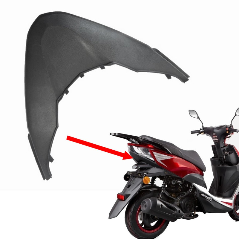Plastik Osłona pod lampą do Junak 108 Zipp Tops plus Barton Scalpel 50 Benyco Sepran FR 50