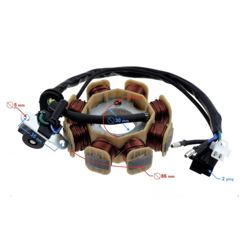 Iskrownik do Barton Falcon 4T 50 euro 4 BN139QMB