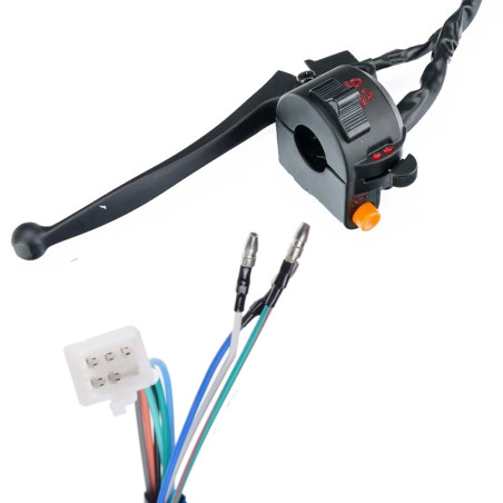 Klamka sprzęgła do Benyco Trapper Mocca 50 przełącznik zespolony lewy dźwignia