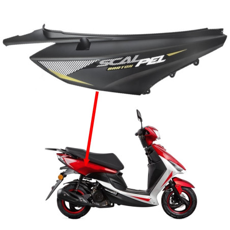 Plastiki - Obudowa prawa do Junak 108 Zipp Tops plus Barton Scalpel 50 Benyco Sepran FR 50