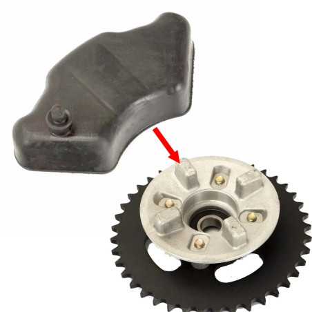 Guma zębatki tylnej do Benzer WS50 WS 50 WS 125 Rapid 50