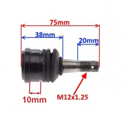 Sworzeń wahacza do chińskich quadów