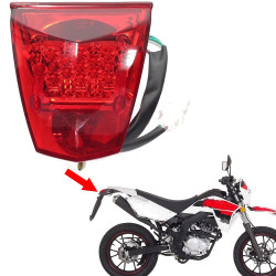 Lampa tylna do Romet CRS 125 do 2017 Benzer Xcross 125 tył