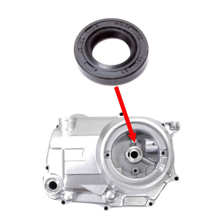 Uszczelniacz simering 12X21X4 popychacza w pokrywie sprzęgła