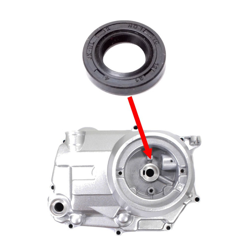 Uszczelniacz popychacza w pokrywie sprzęgła quad 110 125 12X21X4