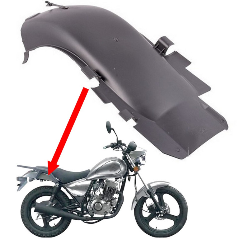 Błotnik tylny nadkole do motocykli i motorowerów
