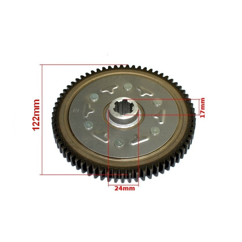 Zębatka przenosząca napęd do quada 110 mini cross 110