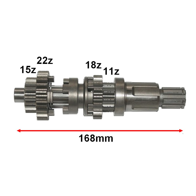 Wałek skrzyni biegów do Bashan 200 Shineray 250 quad