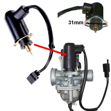 Ssanie elektrozawór ssania 2T Keeway  Generic Adly