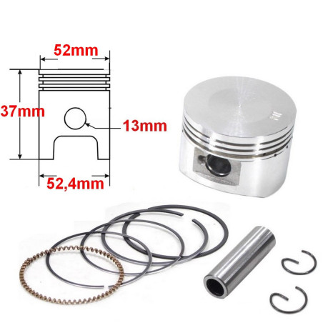 Tłok do Romet Ogar 125 Benzer WS 125