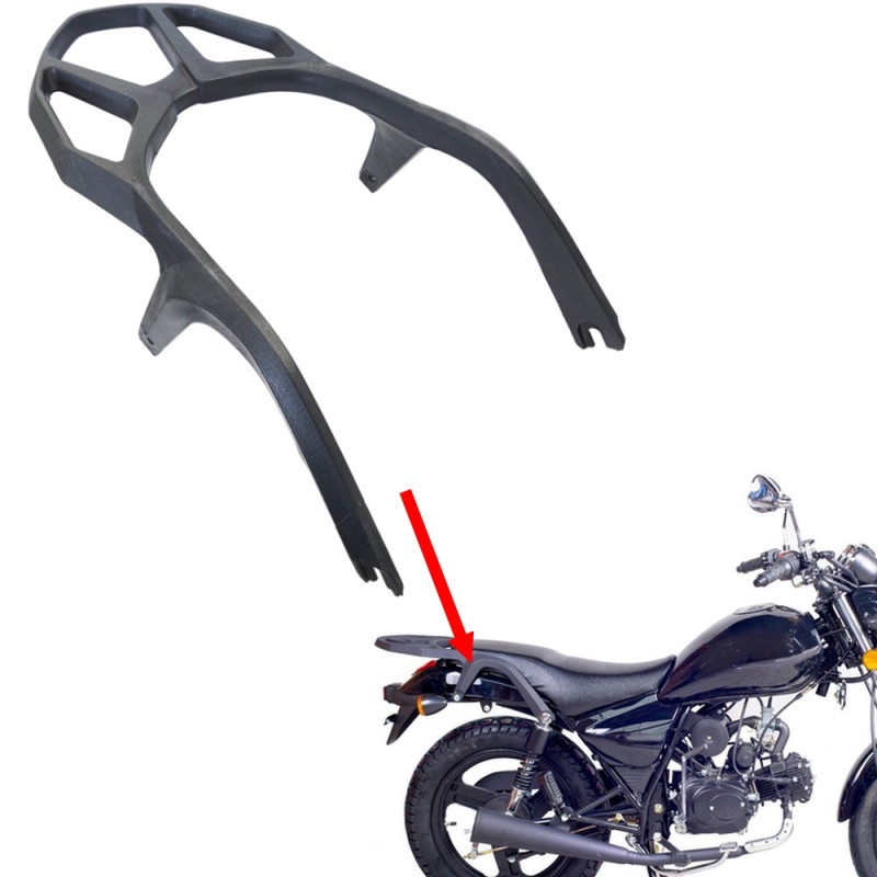 Bagaźnik do Junak 902 121Torq Windstar 50 Romet Soft Chopper 50 Zipp VZ50