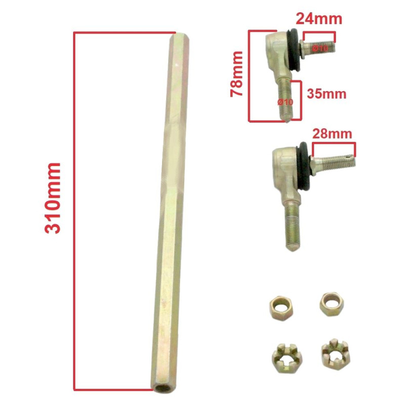 Drążek kierownicy do Bashan BS200S-7 BS250S-11 BS250AS-43