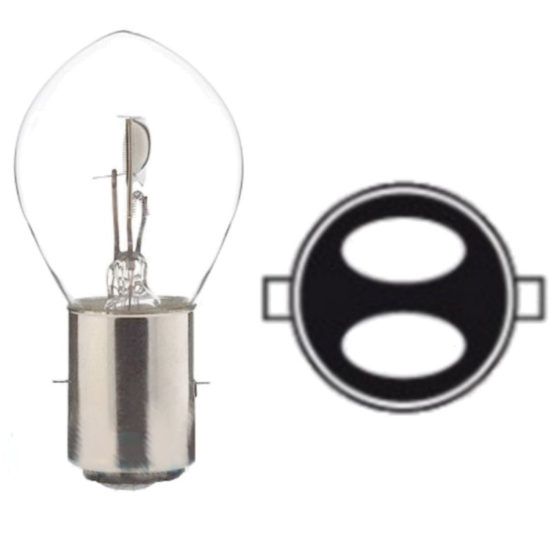 Żarówka 12V 25/25W lampy przedniej reflektora przedniego do skuterów