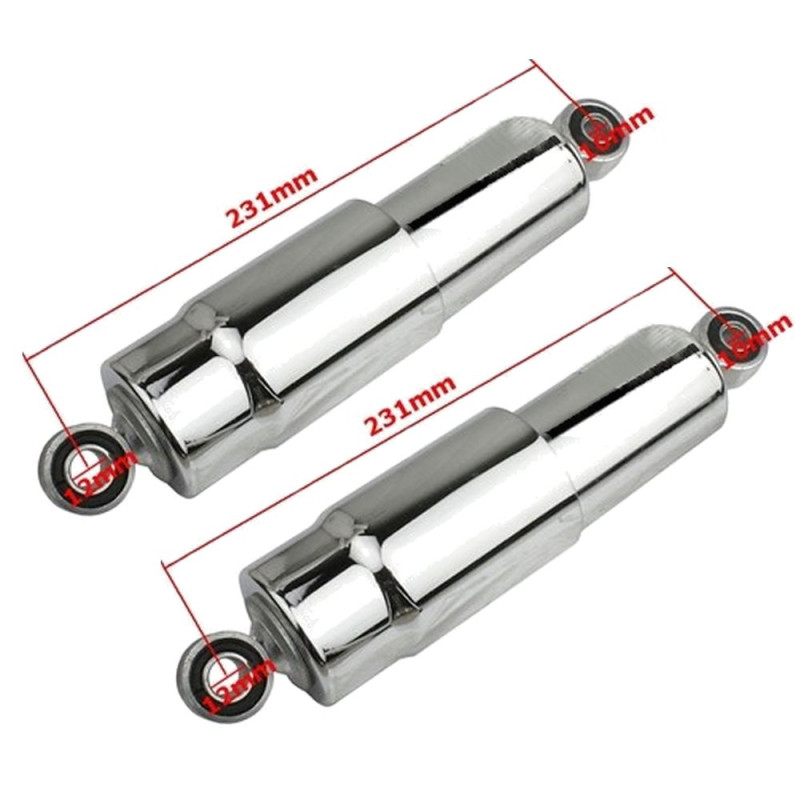 Amortyzatory tylne szklankowe do Zipp Ranger 50
