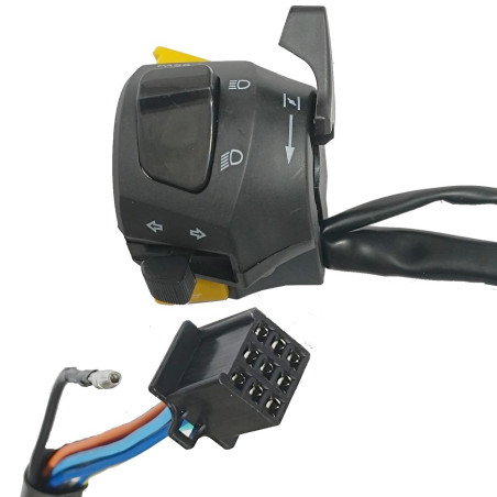 Przełącznik lewy do Benyco Hunter 50 Eco RS50 Cruiser 125 dźwignia ssania