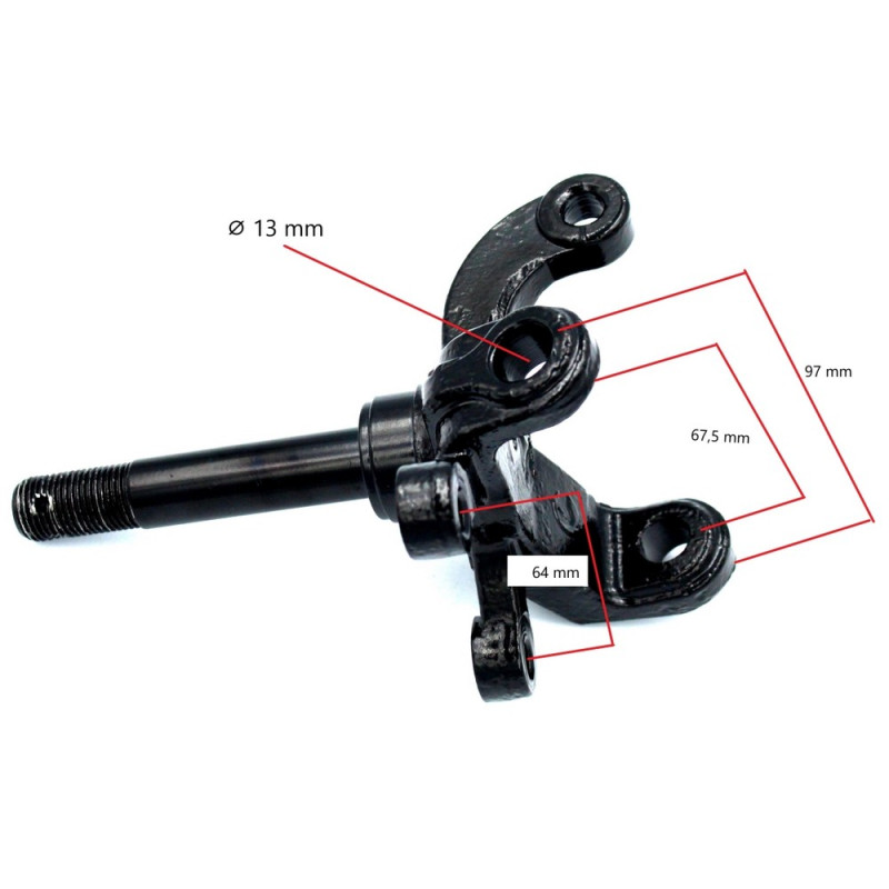 Zwrotnica lewa do Bashan 200 250 BS150S-2 BS200S-7 BS250S-11