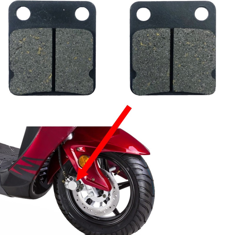Klocki hamulcowe do Taotao CY50T-8 CY125T-3 przednie hamulca przedniego