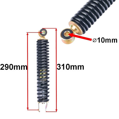 Amortyzator tylny do Taotao CY50T-7 50 4T  tył