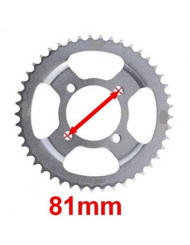 Zębatka napędowa tylna 45 zębów