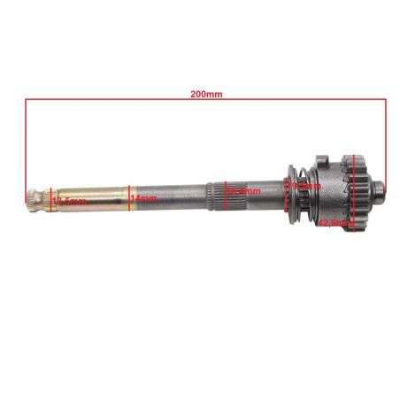 Wałek kopniaka do Cross 125 110