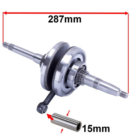 Wał korbowy do Baotian BT125T-12 BT125T-9 BT125T-7 125