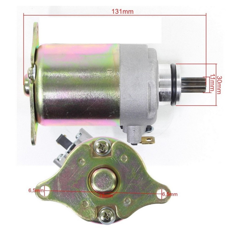 Rozrusznik elektryczny skuter 125 150 silnik 152QMI