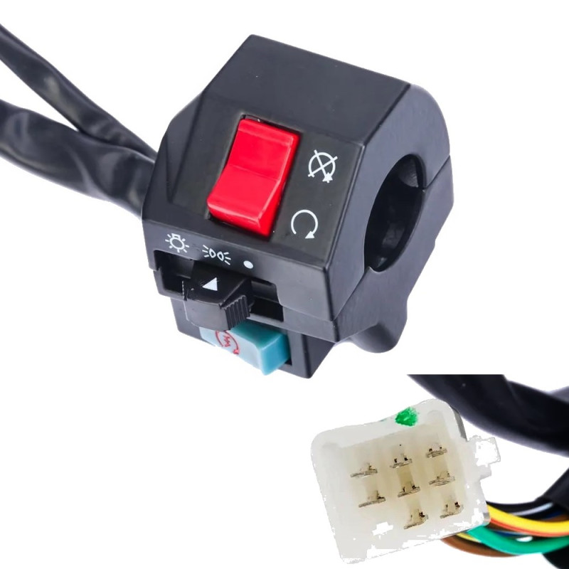 Przełącznik prawy do  Zipp VZ-5 VZ5 Benyco Tekken Barton Hyper 125