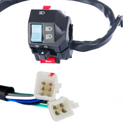 Przełącznik lewy do Zipp VZ-5 VZ5 Benyco Tekken Barton Hyper 125