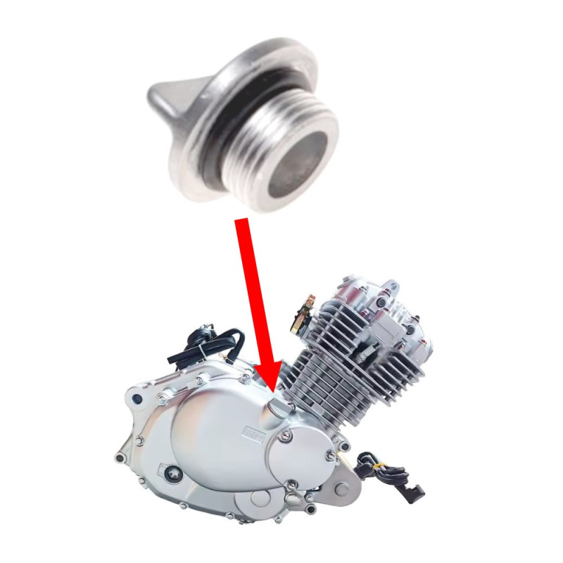 Korek wlewu oleju do Keeway RKS RKV 125  Kreidler SM 125 Supermoto