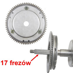 Bendix rozrusznika do Motowell Magnet Crogen Mexon Retrosa 50 2T  schemat
