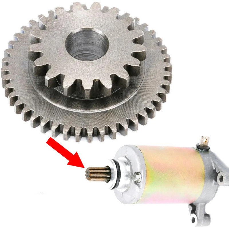 Zębatka rozrusznika do Keeway TX 125 TX125 RKS RKV 125  Strike 125