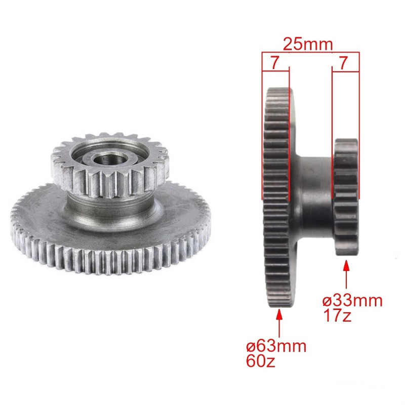 Zębatka rozrusznika do Shineray Bashan 200 250 quad chiński 200 250