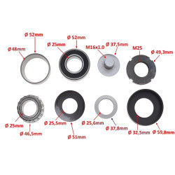 Miski stery kierownicy do KSR Moto TR 50 TR50 TR125 TR 125 SM Competition