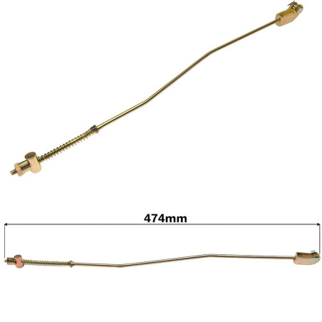 Pręt cięgno hamulca tylnego do Barton Sprint 50 Volcano 50